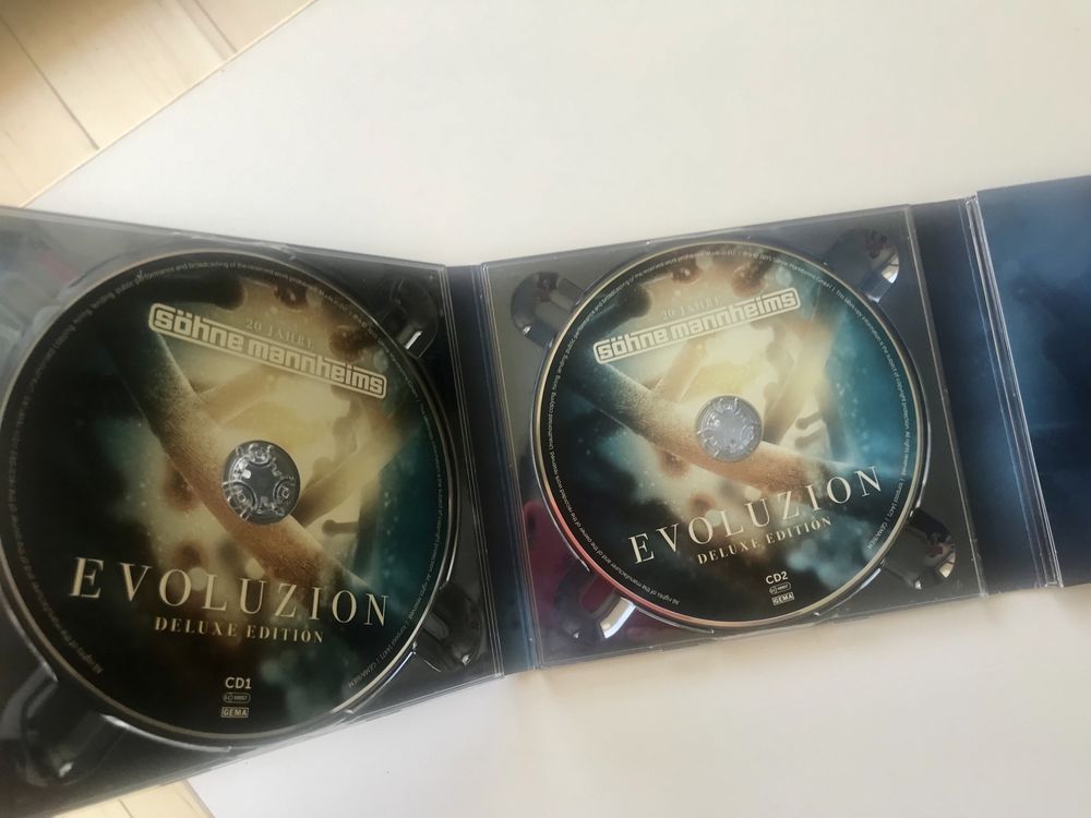 Söhne Mannheims- Evoluzion. Deluxe Edition, CD, DVD