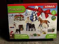 Schleich, Kalendarz Adwentowy Farm World figurki akcesoria