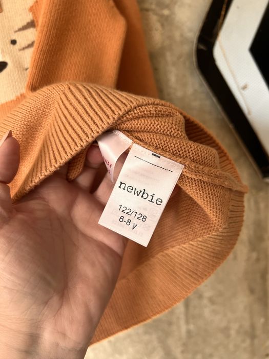 Sweterek bawełniany newbie z metką na 6-8 lat