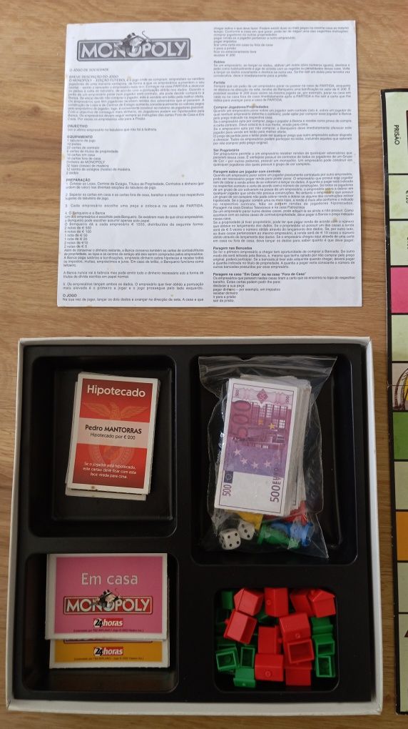 Monopoly SLB, SCP, FCP edição 2002 by Hasbro