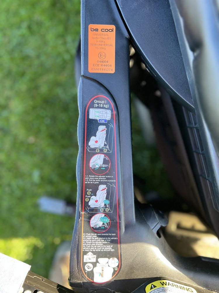 Cadeira auto Thunder com ISO-FIX