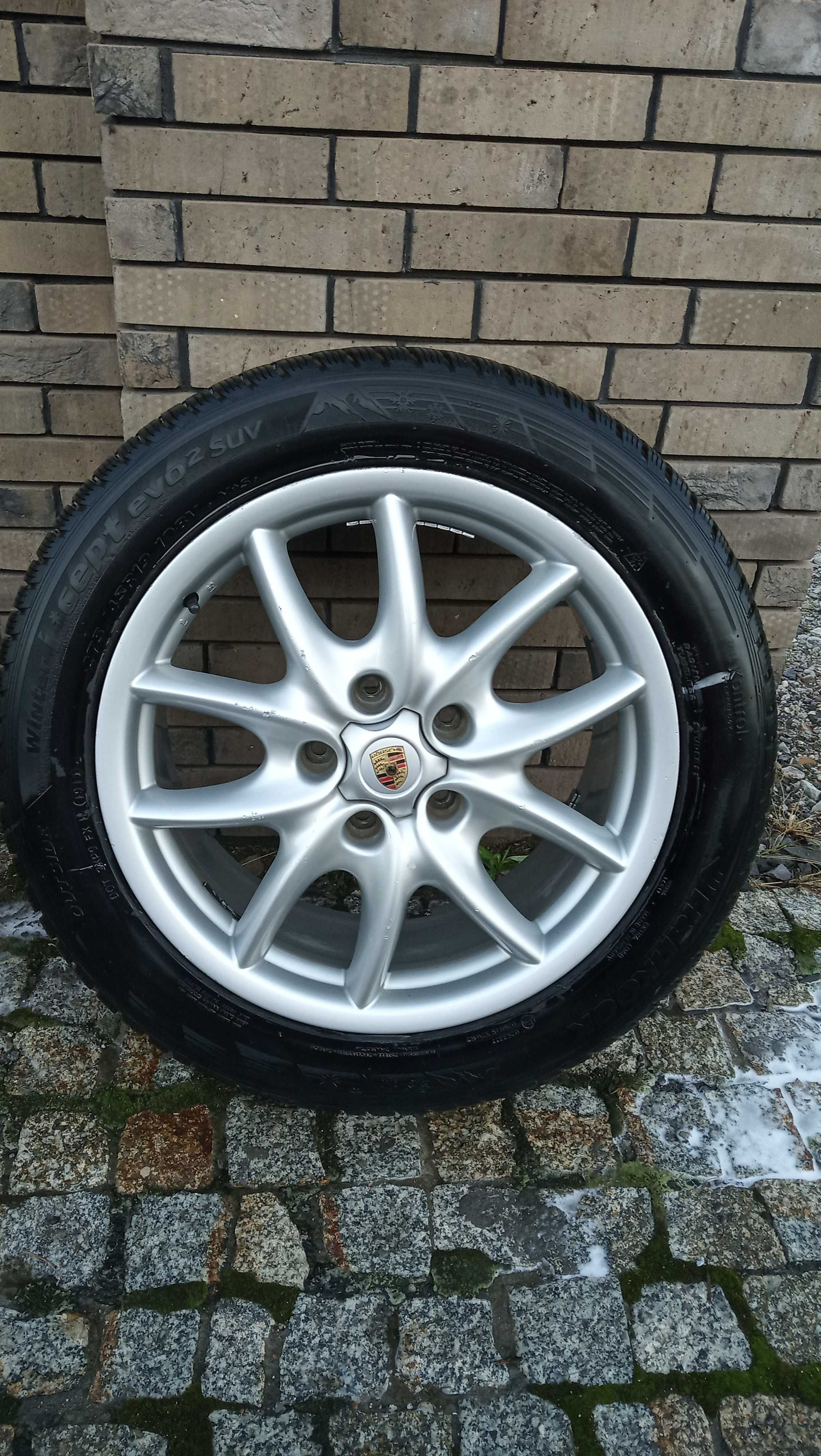 Opony zimowe hankook 275 45 R19 + Felgi Porsche