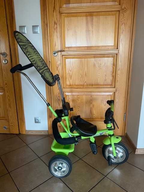 ROWER TRÓJKOŁOWY BABY MIX zielony dla dziecka