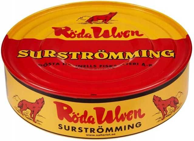 Surstromming Roda Ulven Śledzie kiszone 400g