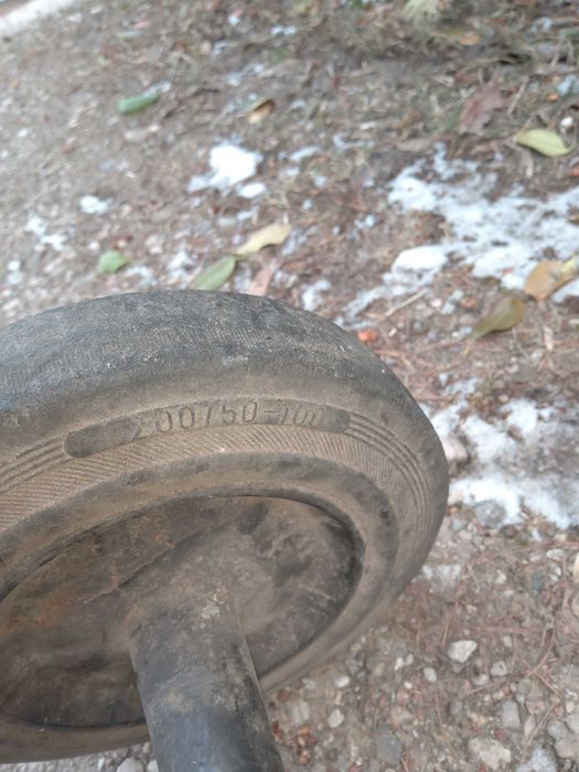 Ośka z kołami do wózka młynarki agregatu sprężarki spawarki