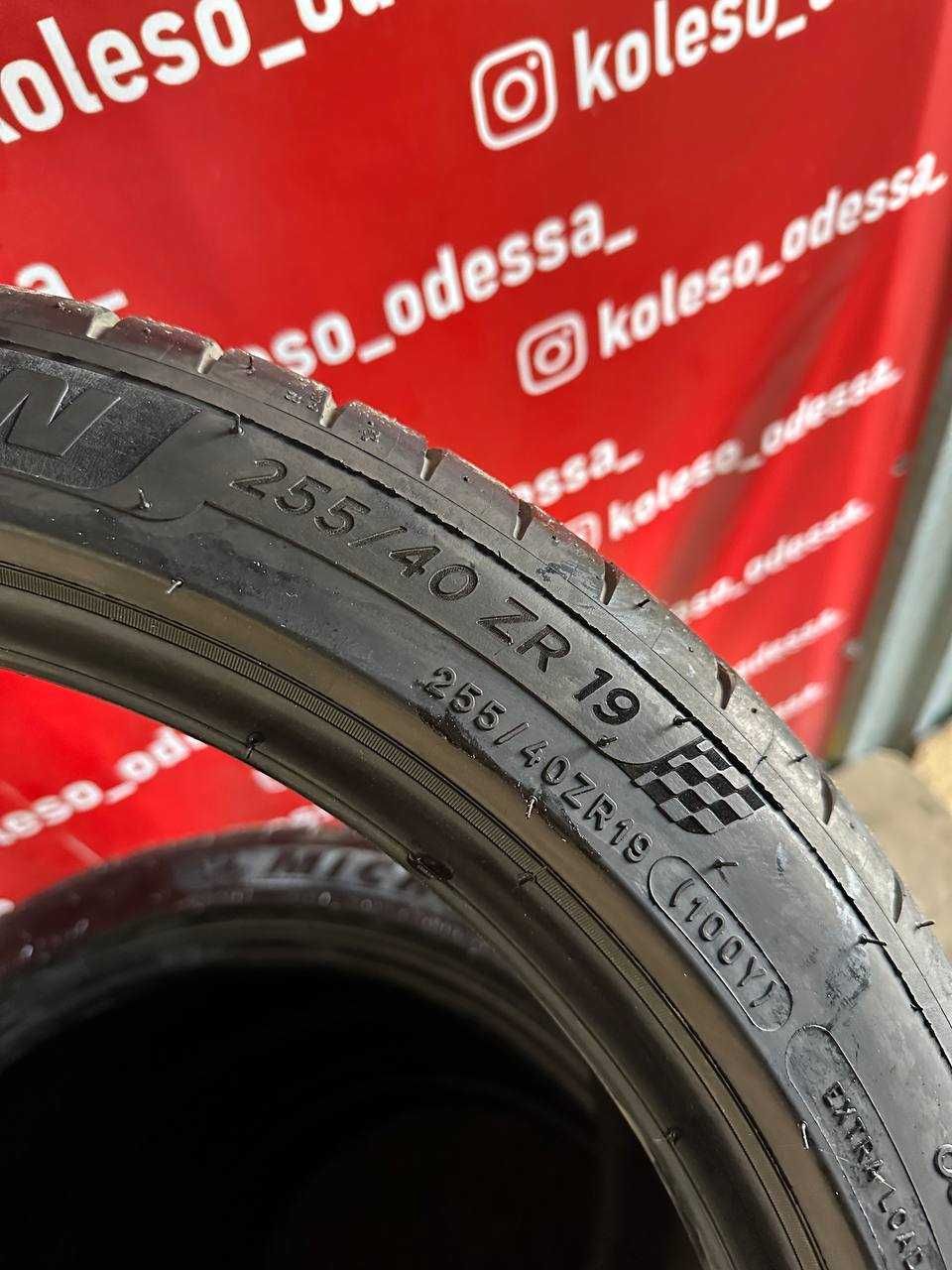 Резина r19 255/40 Michelin 6.6мм колеса б/у бу 2019 летняя