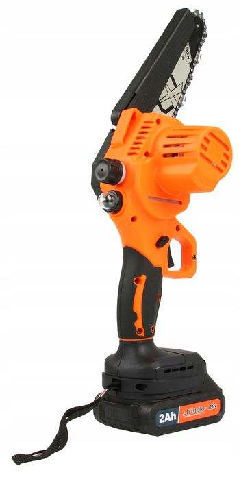 Piła Łańcuchowa Pilarka Akumulatorowa Zestaw Walizka 2X Bateria