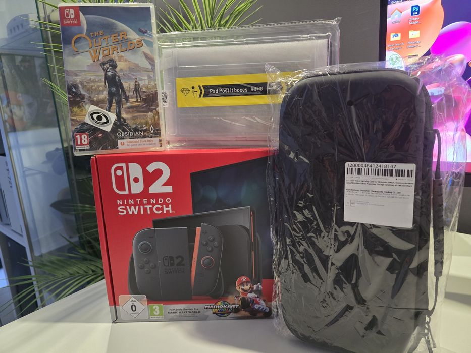 Nintendo Switch 2 + Mario Kart + Extras (Selada)