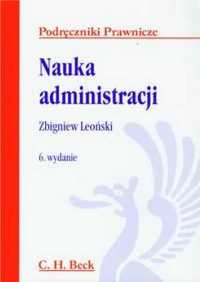 Nauka administracji - Leoński Zbigniew