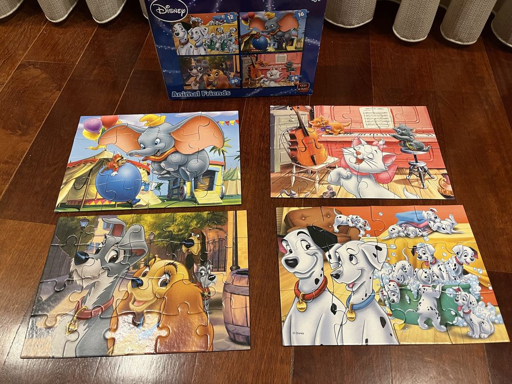 Puzzle animais com pouco uso