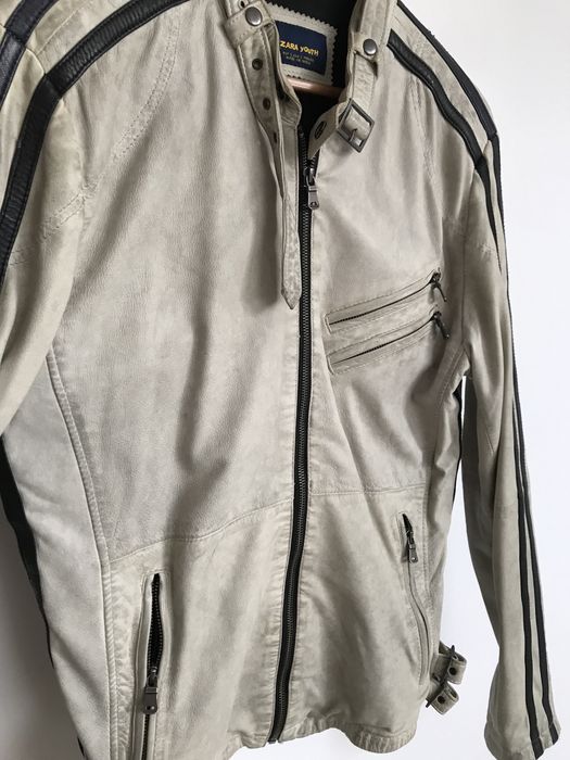 Casaco em pele - Zara