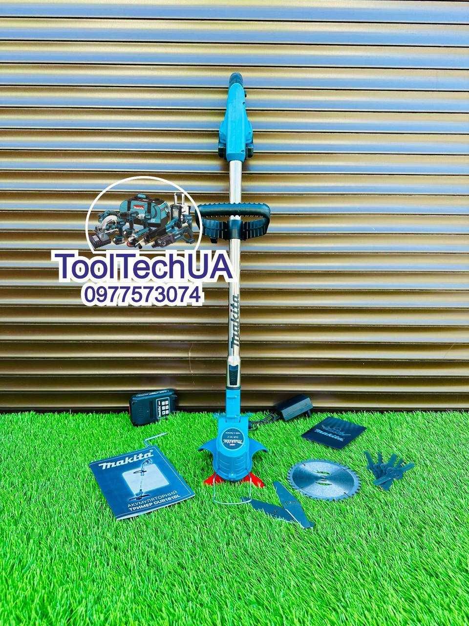 Акумуляторний триммер Makita ( 36V-6Ah XGT ) Електро косарка Траворез