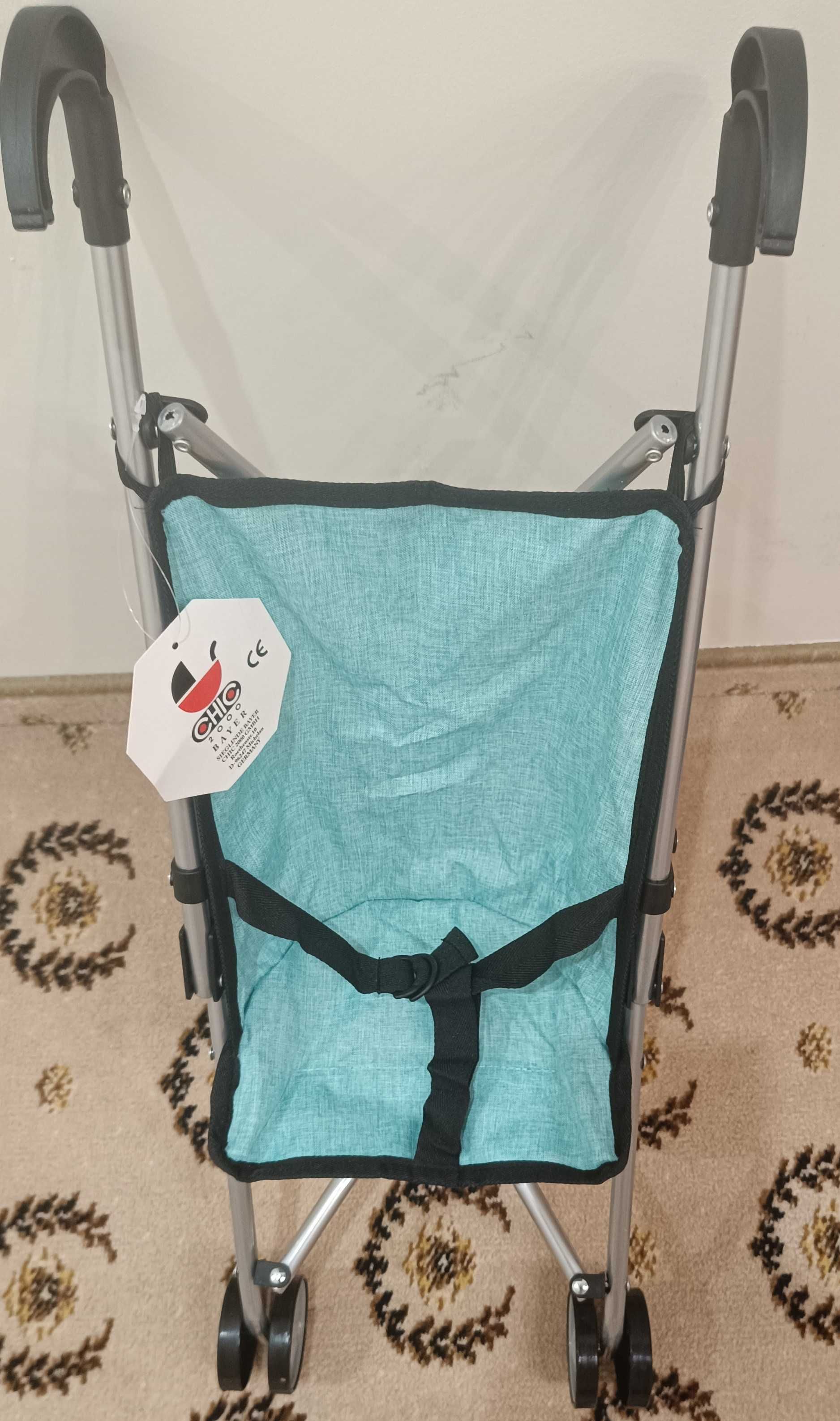 Wózek dla lalek parasolka - Miętowy - Bayer Chic 600 30 - KRK