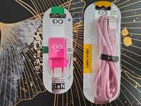 Szybki zestaw ładujący, ładowarka sieciowa 25 W + kabel ładujący 2 met