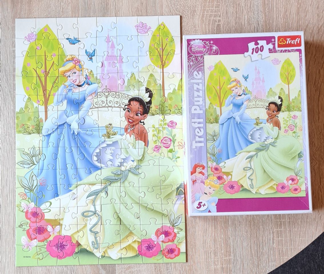 Puzzle trefl. Księżniczki Disneya. 100 elementów.