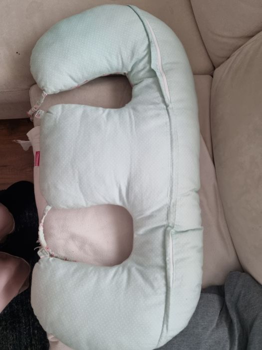 Almofada dupla de amamentação para gemeos