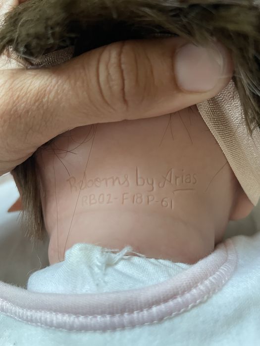 Oryginalny reborns malowany z sygnaturą!