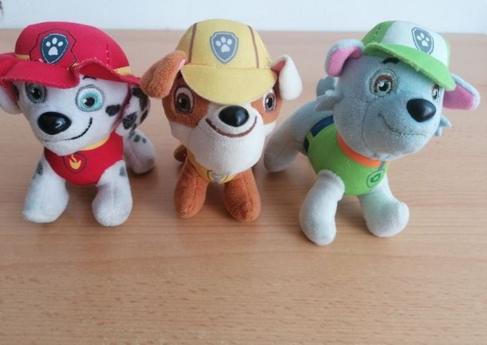 Psi patrol  maskotki pieski pluszaki