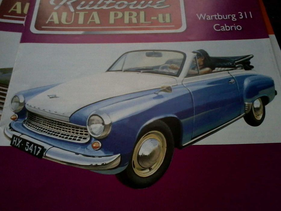 Modele aut z PRL-u nowe z gazetką