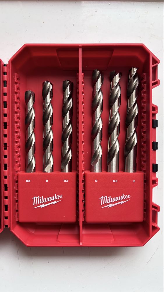 Zestaw wierteł Milwaukee komplet 25 sztuk do metalu