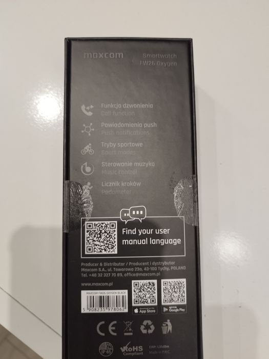 Smartwatch Maxcom Watch FW26 Oxygen prezent na święta