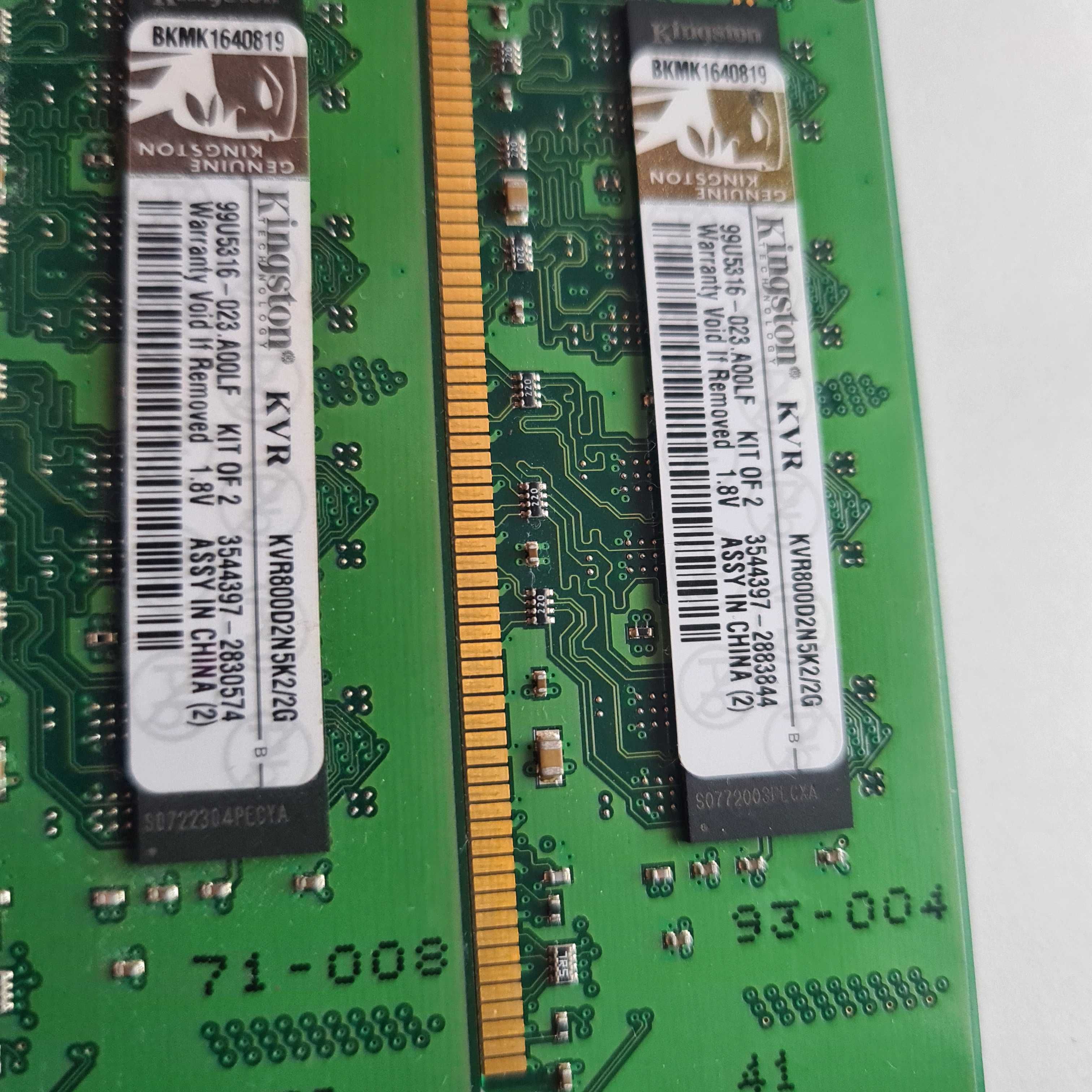 Pamięć RAM Kingston (KVR800D2N5K2/2G)