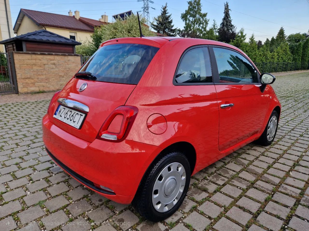 Fiat 500 Fiat 500 1.2 Pop, 1 właściciel, salon Polska