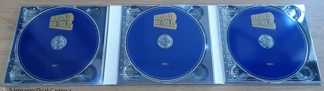 3 CD płyty Golden Rock' n Roll Hits/ UK