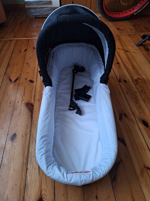 Gondola Valco Snap Duo coal black + adaptery gratis