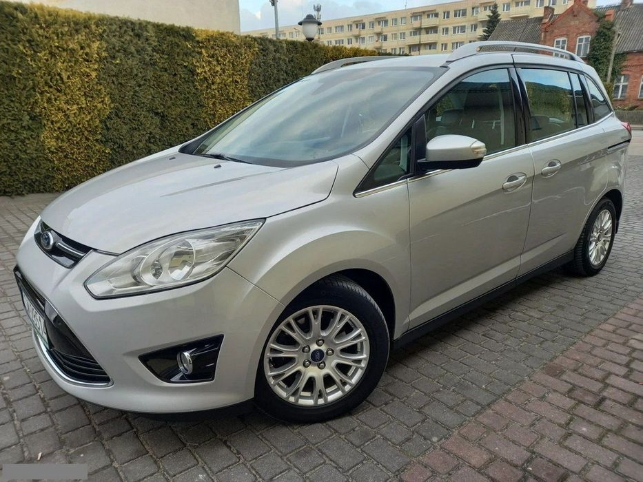 Ford C-MAX Grand 1.6Tdci 115KMTitanium Skóry Navi GrzFotele Bezwypadek SerwisASO