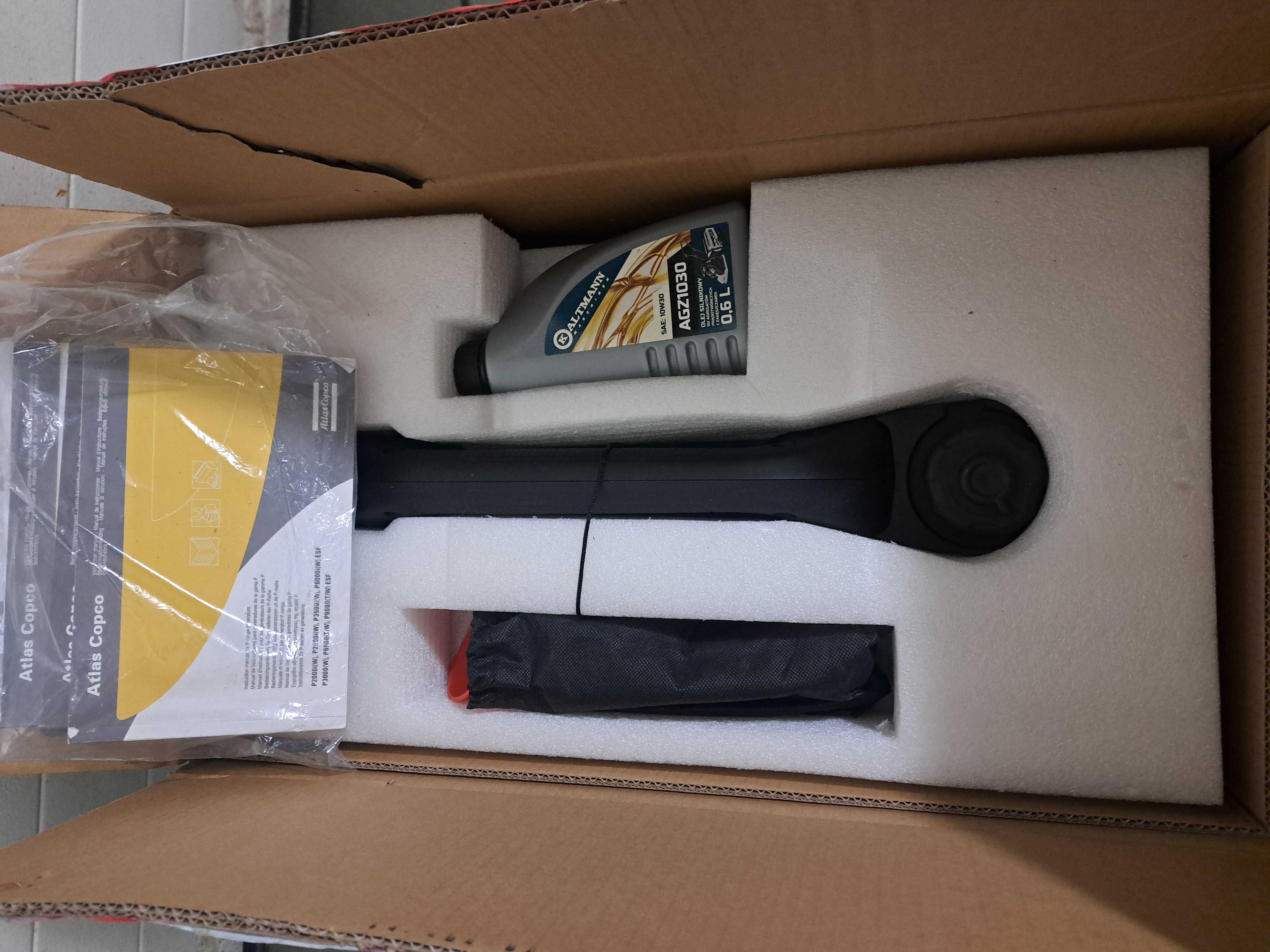 Agregat prądotwórczy Atlas Copco