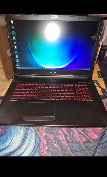 MSI GL73, stan bardzo dobry