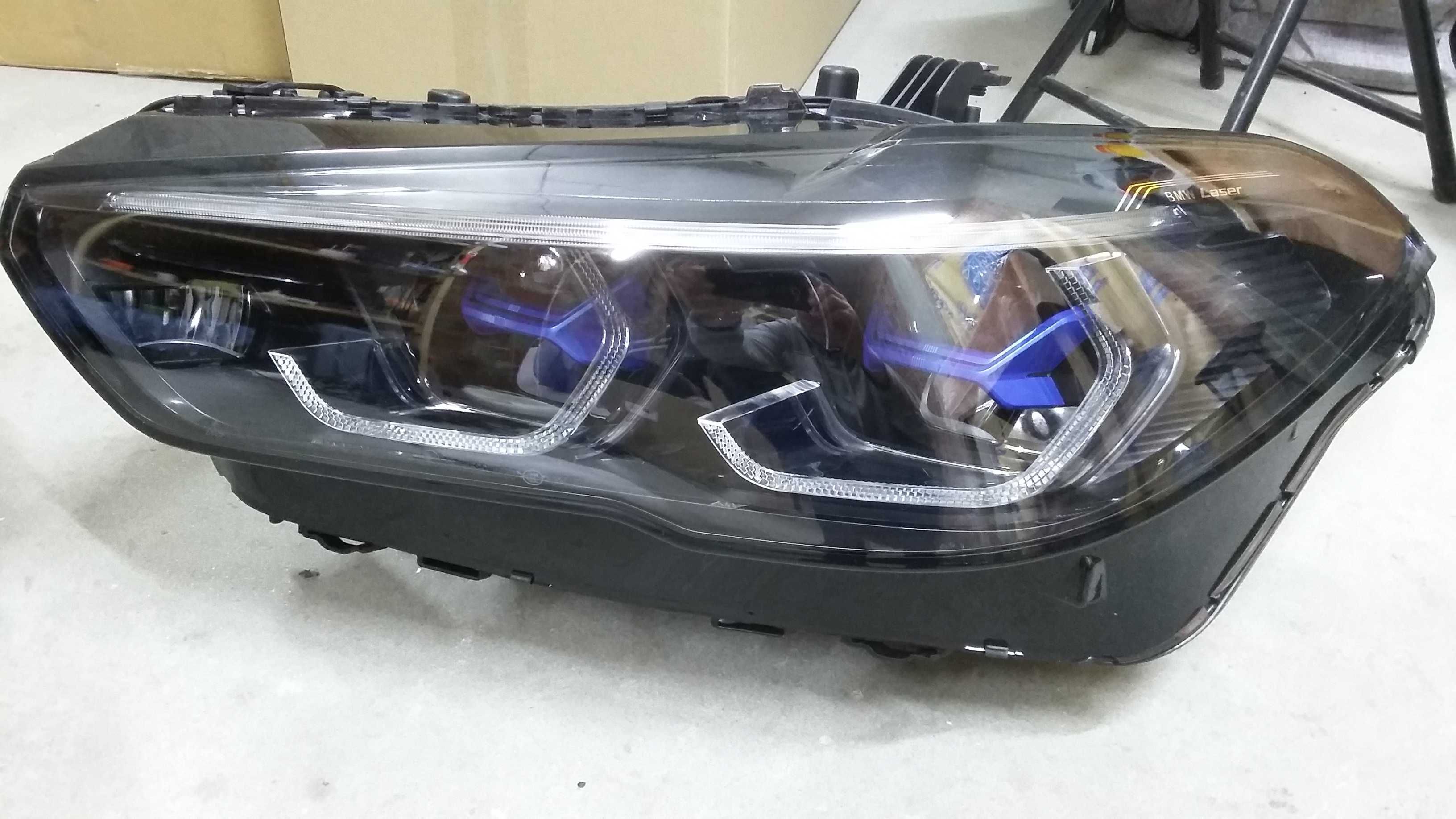 Autolight,Оптика,Фара: G05 laser black shadow на BMW X5.