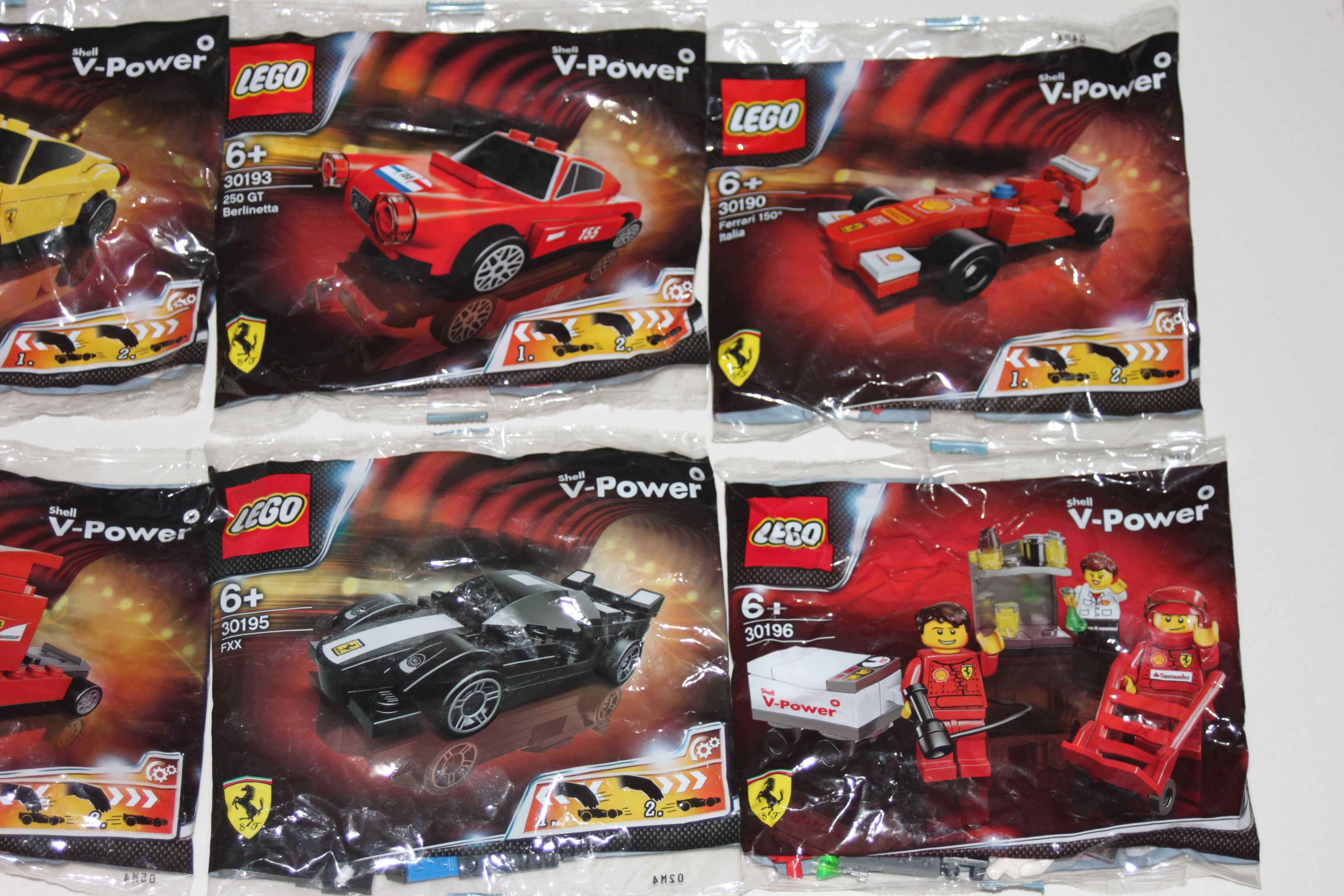 LEGO SHELL V-POWER 6 polibag/ferrari/oryginał/2012r