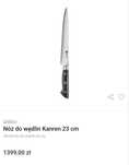 Nóż Zwilling Takimi 23cm Okazja