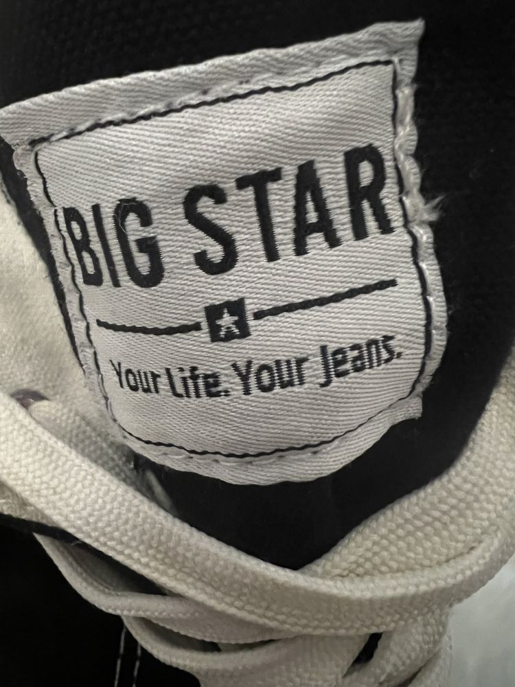 Czarne męskie trampki Big Star roz. 43