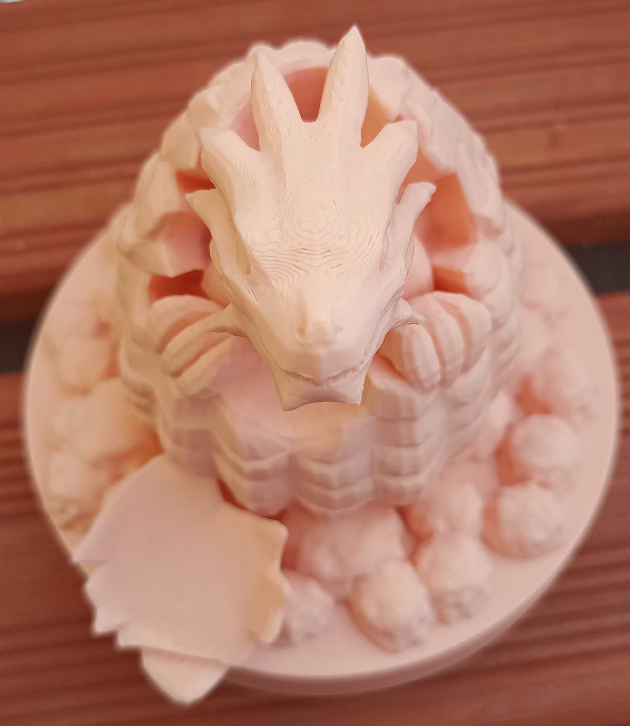 Figurka Odrodzenie Smoka - druk 3D prezent upominek ozdoba kolekcja