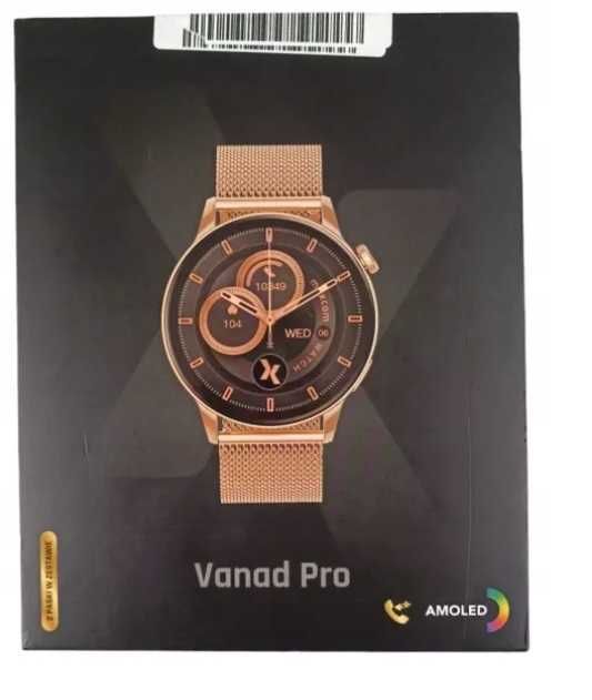 Zegarek Smartwatch Maxcom FW58 Vanad Pro Złoty 24 m-c gwarancji