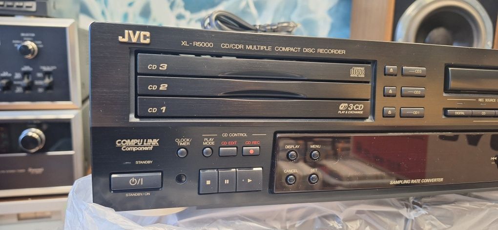 Jvc XL-R5000 BK . Nagrywarka CD . Nowa ! Audio Vintage Pruszków