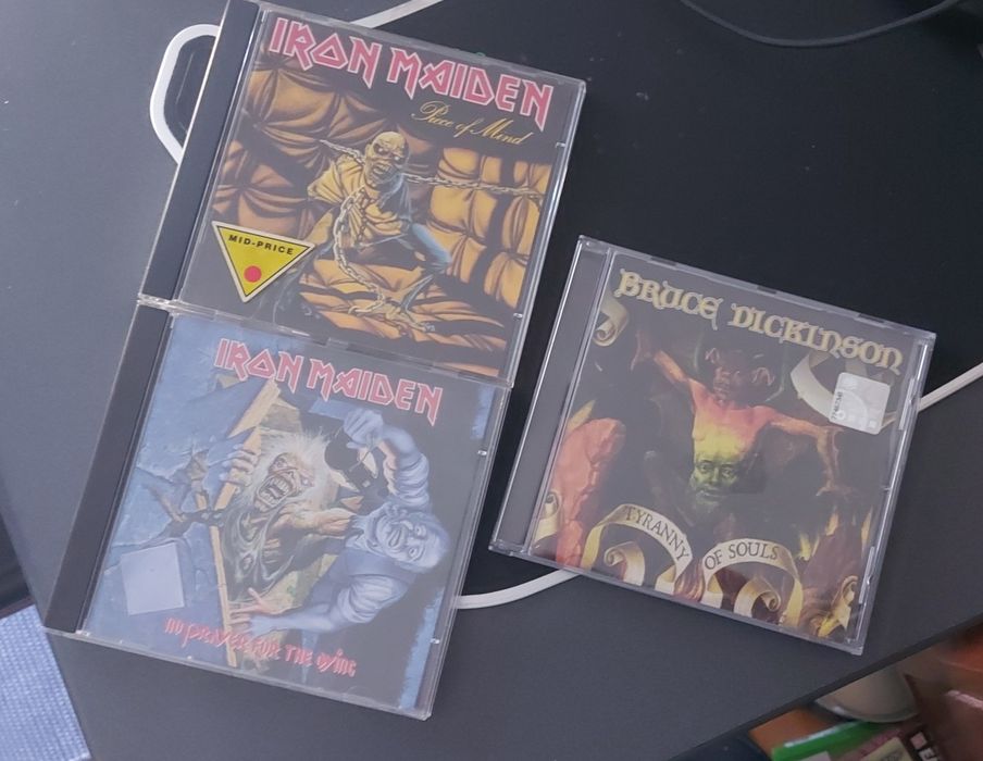 Cds - Iron Maiden e Bruce Dickinson