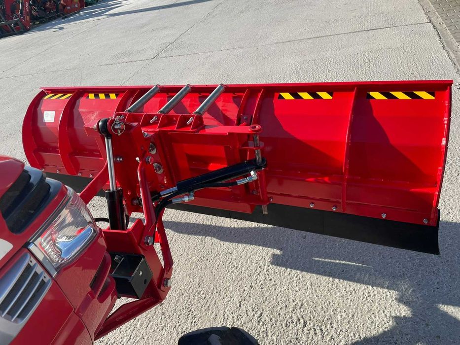 Pług do śniegu HYDRAULICZNY komunalny / uniwersalny do mini traktorów
