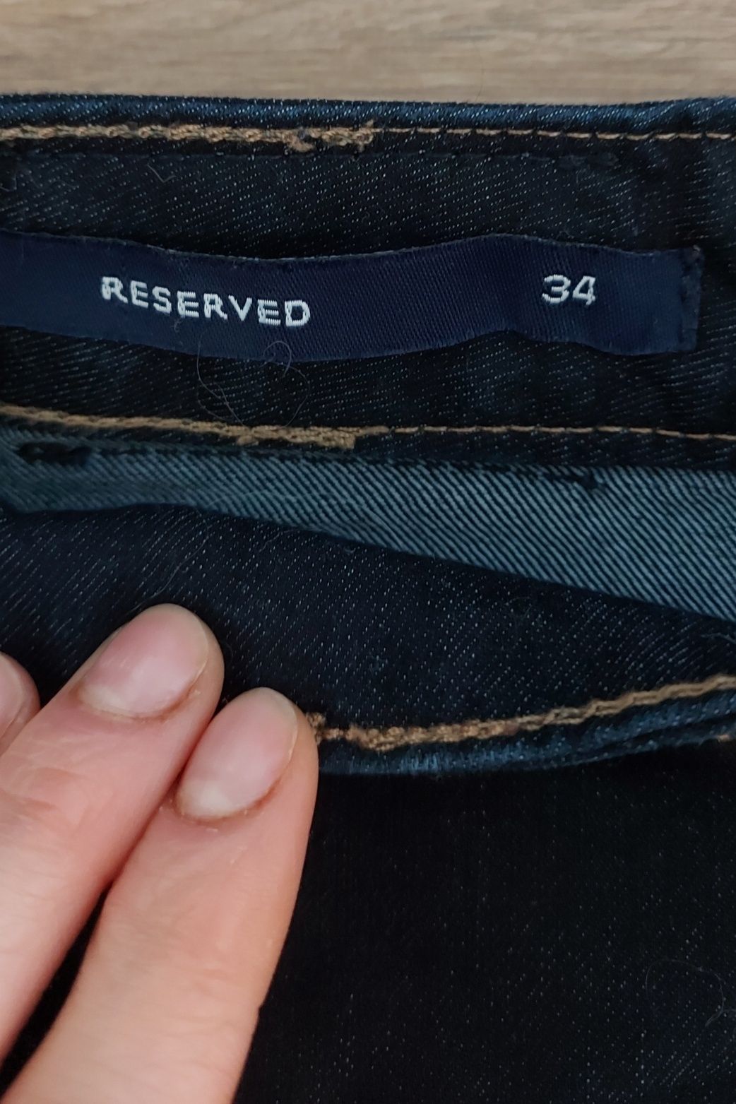 Spódnica ołówkowa Reserved dżinsowa jeansowa denim 34 jak 36 S j