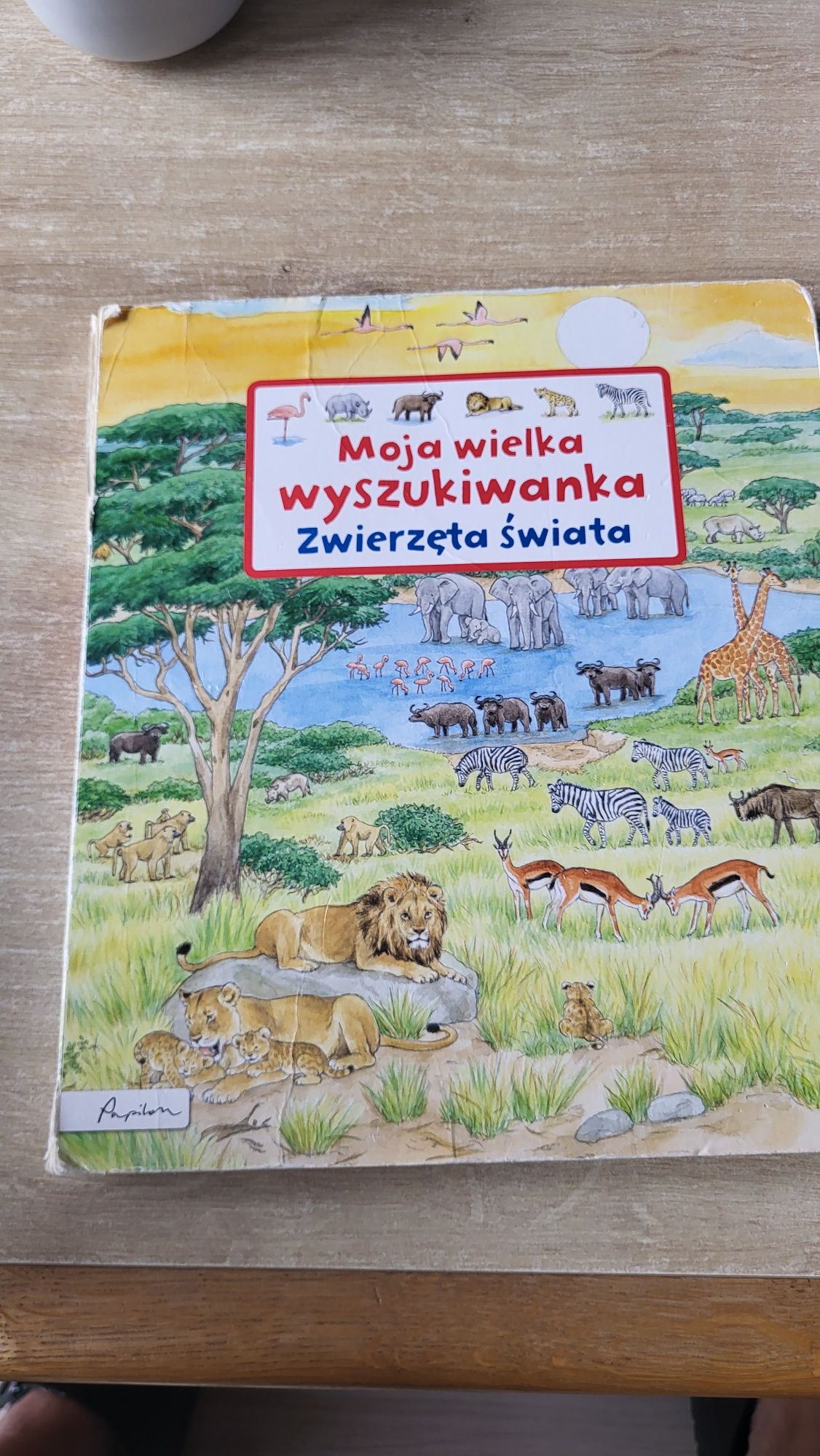 Moja wielka wyszukiwanka zwierząt Zwierzęta świata