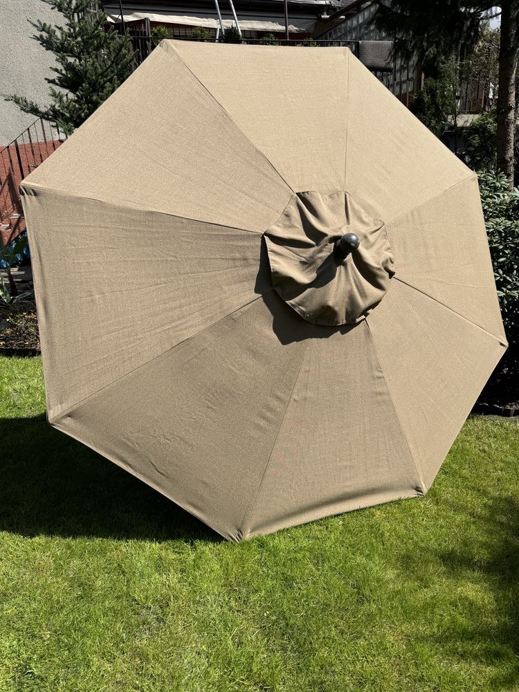 Duży ogrodowy parasol 270 cm łamany