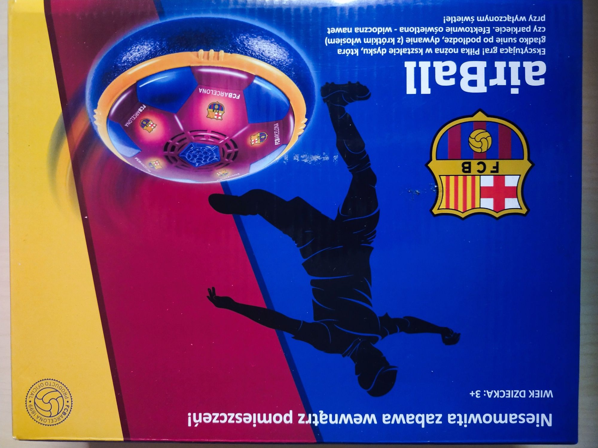 Air Ball  nowa zabawka piłka dysk Barcelona