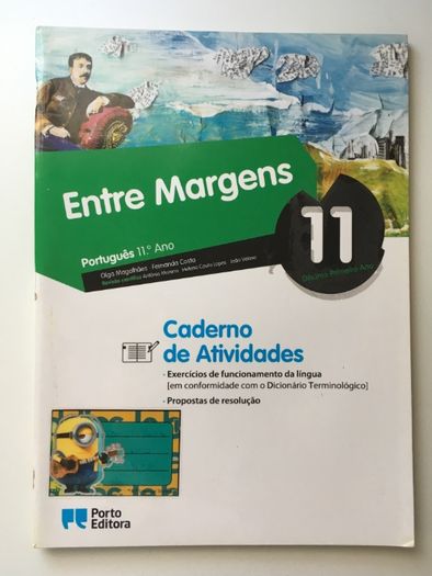 Manual + Caderno de Aluno Entre Margens - Português - 11º ano