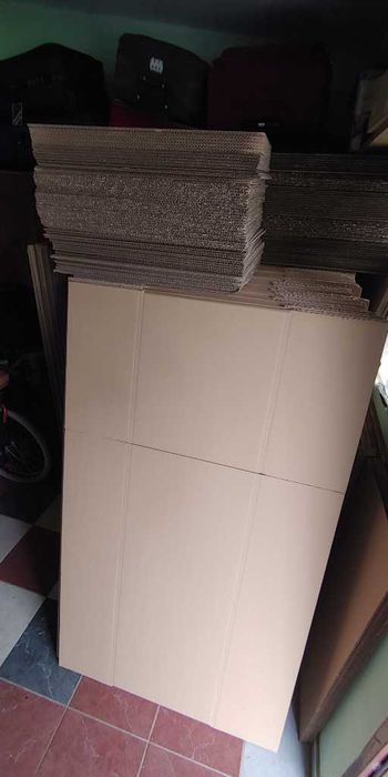 Duże kartony paletowe Fefco 201 wym 1070x480x420mm 5w Fala BC 880g/m2