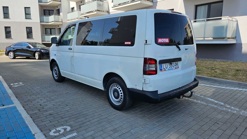 Volkswagen Transporter T5 1.9 TDI 105km 140km 9 osobowy Po serwisie