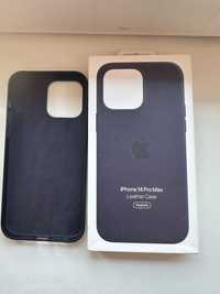 Чехол Apple Leather Case lphone 14 pro max оригинал