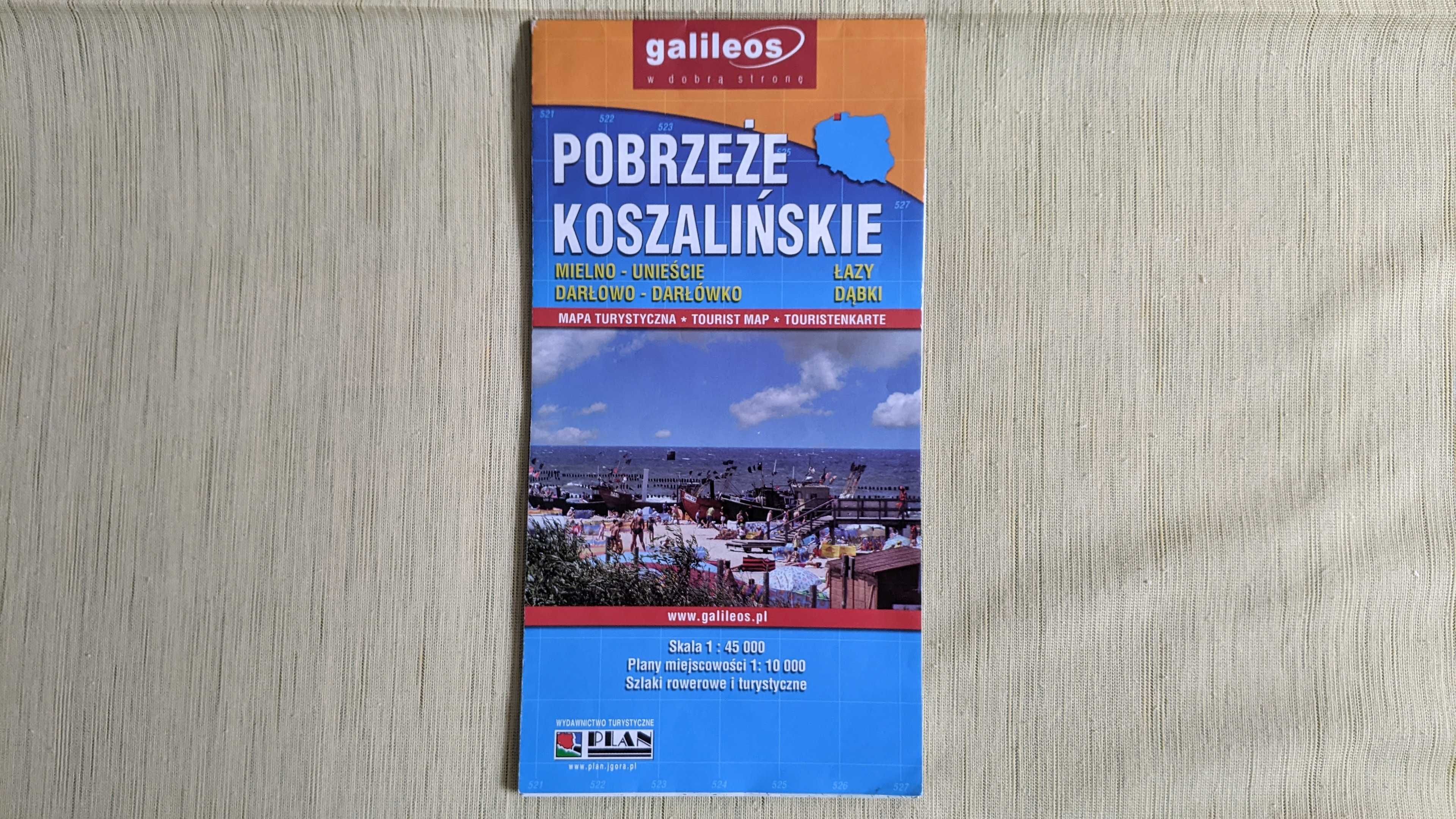 Pobrzeże Koszalińskie : mapa turystyczna | 2009